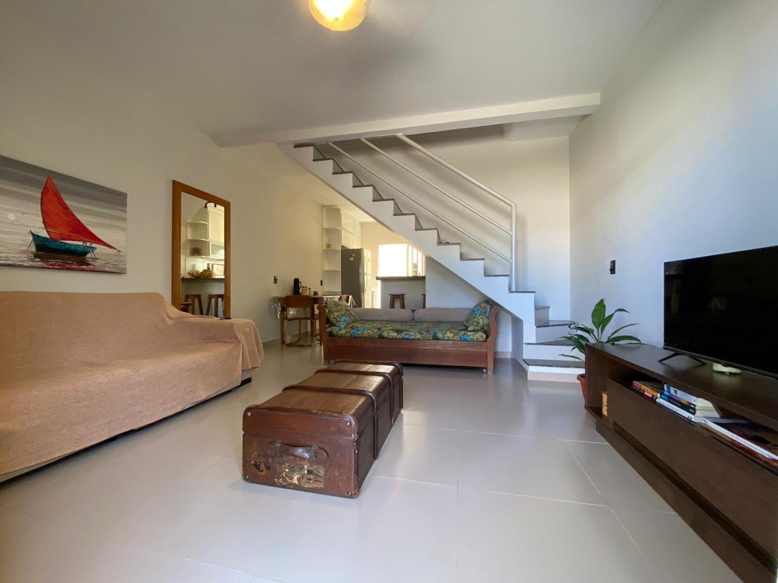 Casa Duplex Em Condominio Na Praia De Taperapuam - Acomoda 7 Hospedes Porto Seguro Exterior photo
